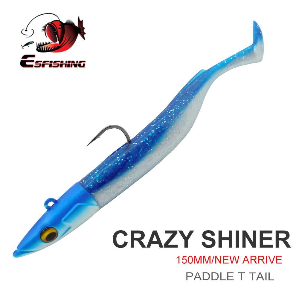Fishing Lure Spoon - ESFISHING Miękkie Przynęty Wędkarskie Leurre Souple
