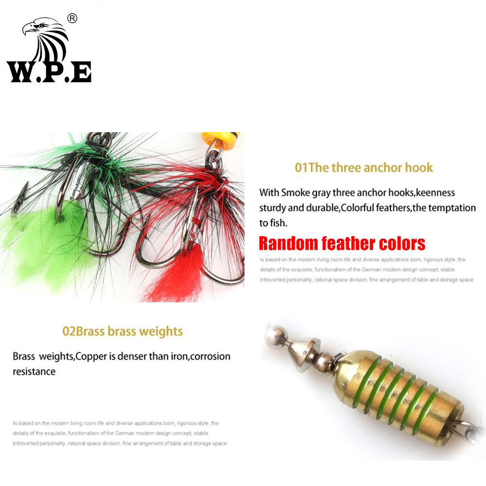 W.P.E KOMODO Spinner Lure 2 sz – Fishing Lure Spoon recenzja i cena