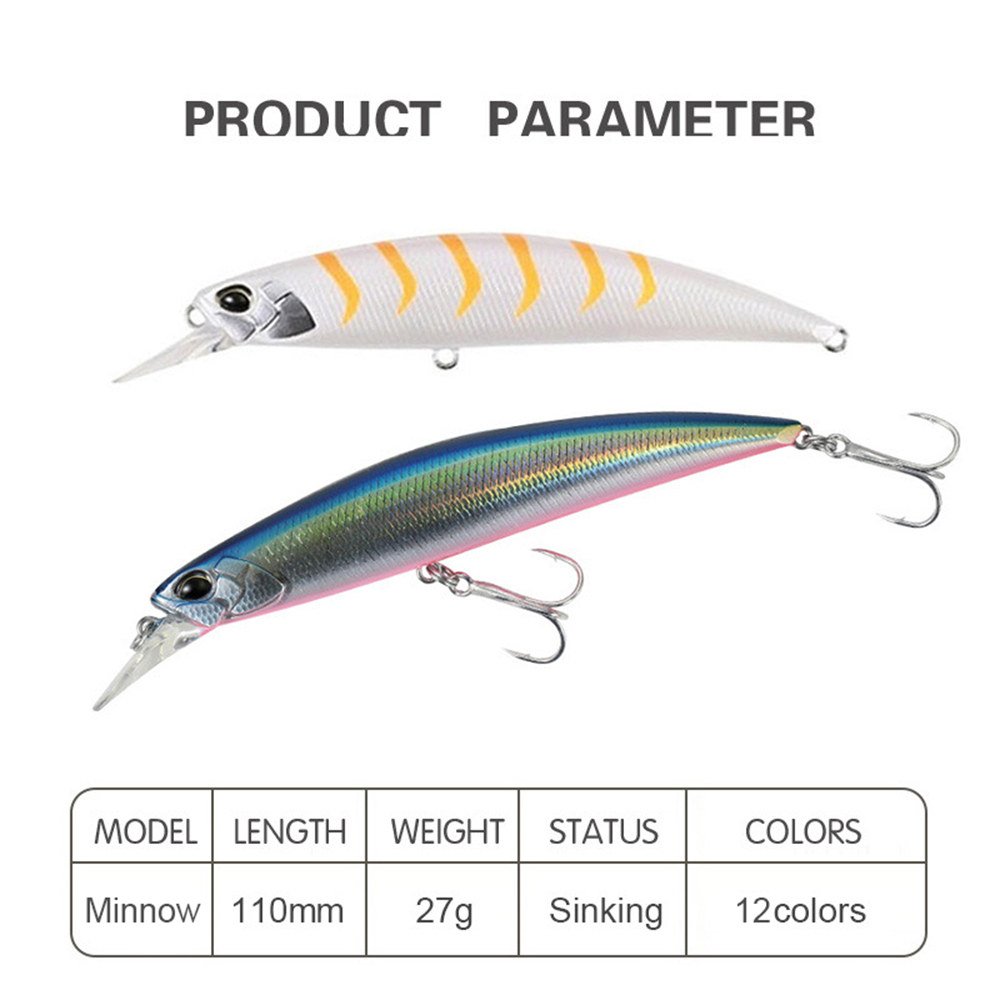 11cm 27g Fishing Lure Minnow W – Fishing Lure Jerkbait recenzja i cena