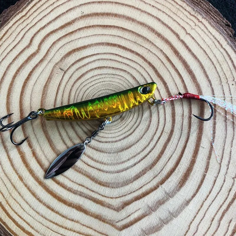 Metal Jig Spoon Fishing Lures  – Fishing Lure Buzzbait recenzja i cena
