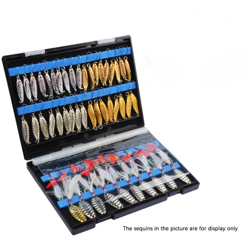 Przenośny, dwustronny zestaw d – Fishing Lure Spoon recenzja i cena